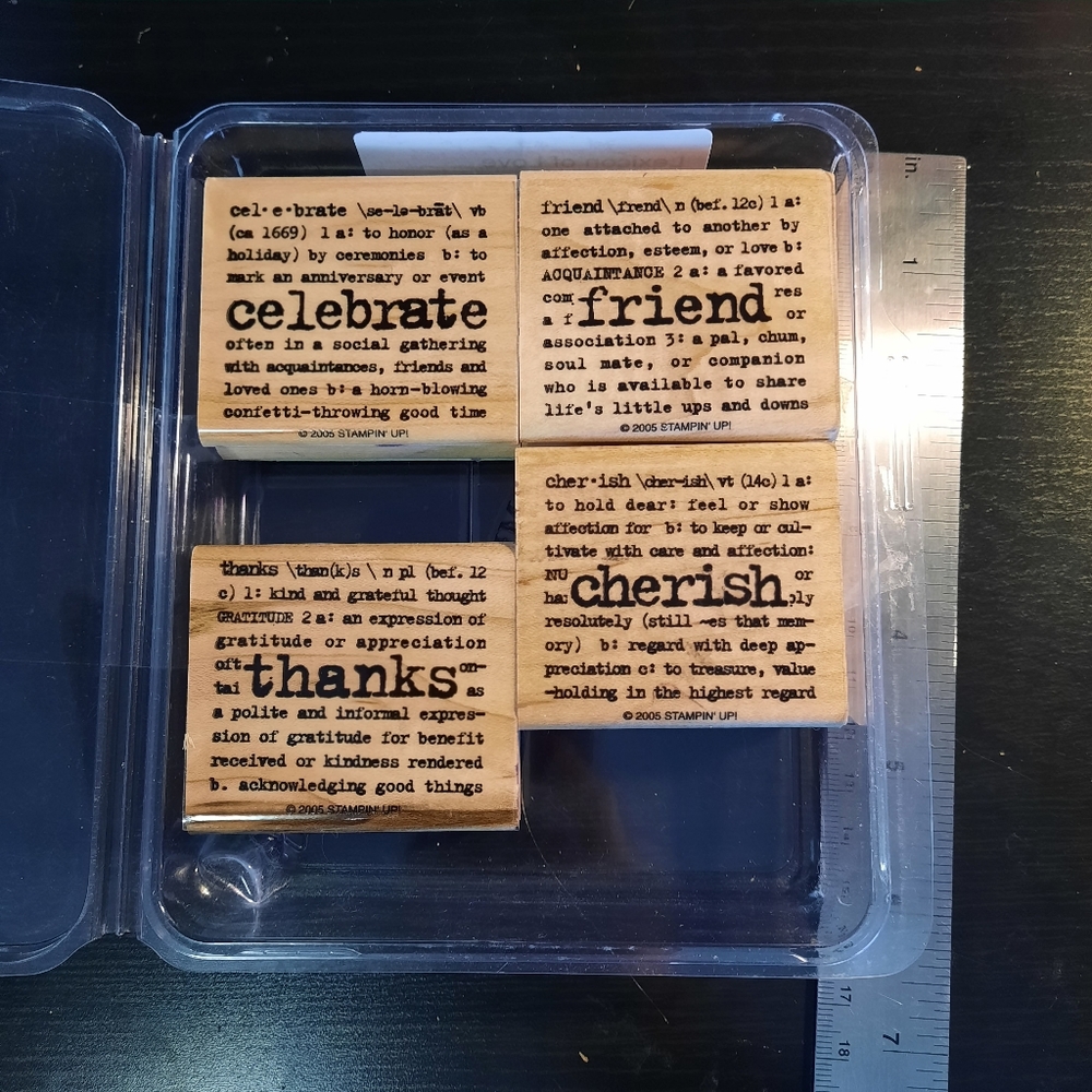 Lexicon of Love stamp set